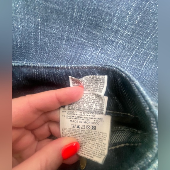 Diesel Woman’s Dark Blue Vintage CLUSH Jeans size 24 New With Tags - Picture 15 of 16